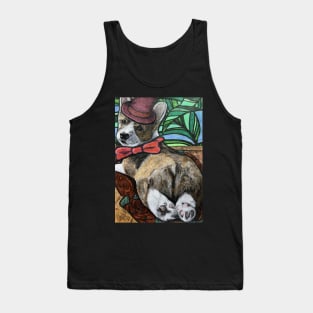 Corgi love Tank Top